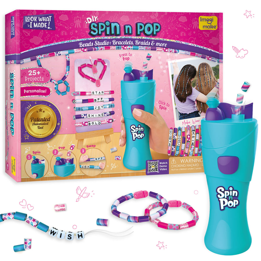 Spin n Pop - Beads Studio: Bracelets, Braids & More