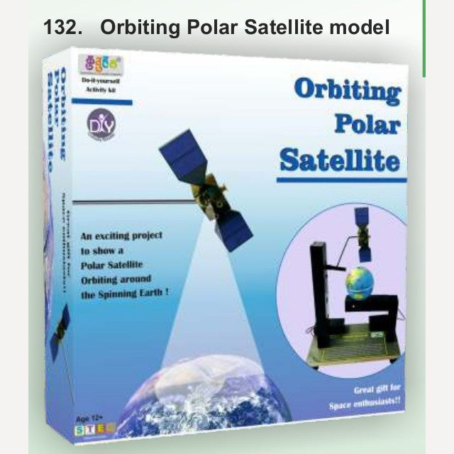 Orbiting Polar Satellite model By Kutuhal