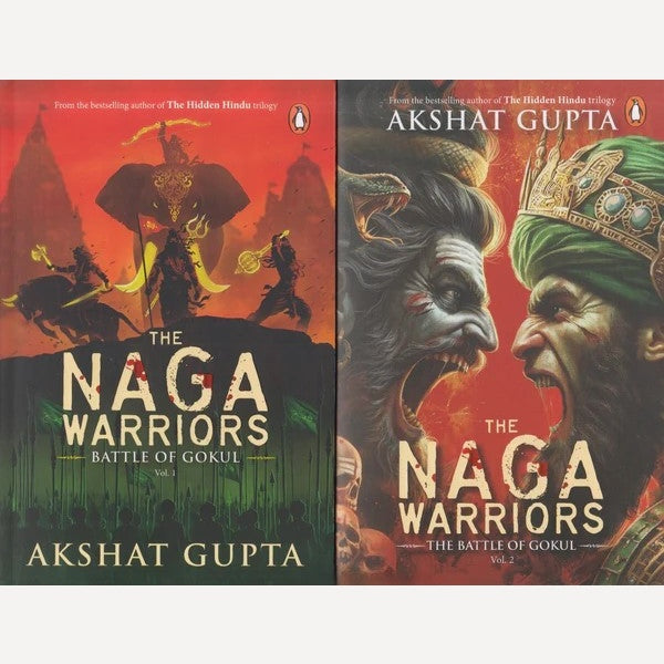 Akshat Gupta set of 2 Books ( The Naga Warriors Val 1 & 2 ) By Akshat Gupta