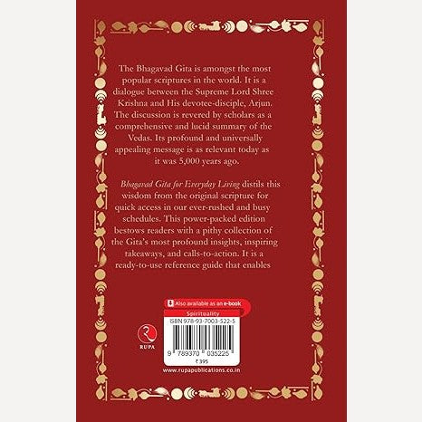 Bhagavad Gita For Everyday Living By Swami Mukundananda (English)
