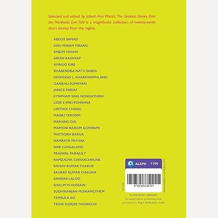 The Greatest Stories From The Northeast Ever Told By Jobeth Ann Warjri (English)