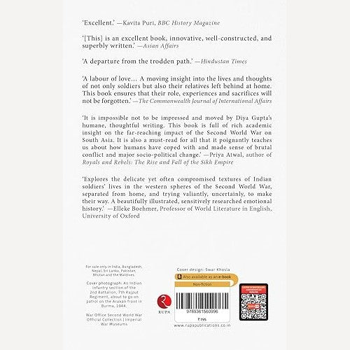 India In The Second World War By Diya Gupta(English)