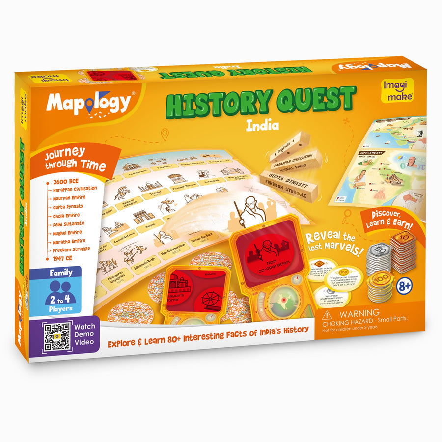 Mapology History Quest India