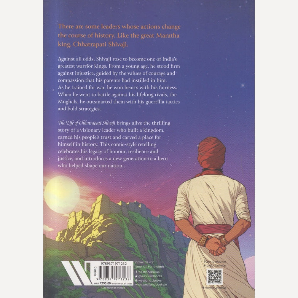 The Life Of Chhatrapati Shivaji By Pratilipi Comics (English)