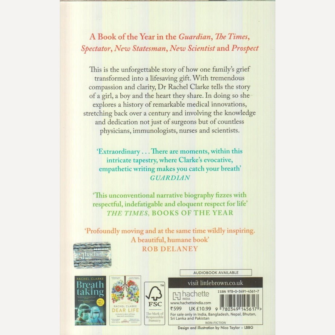 The Story Of A Heart By Rachel Clarke (English)