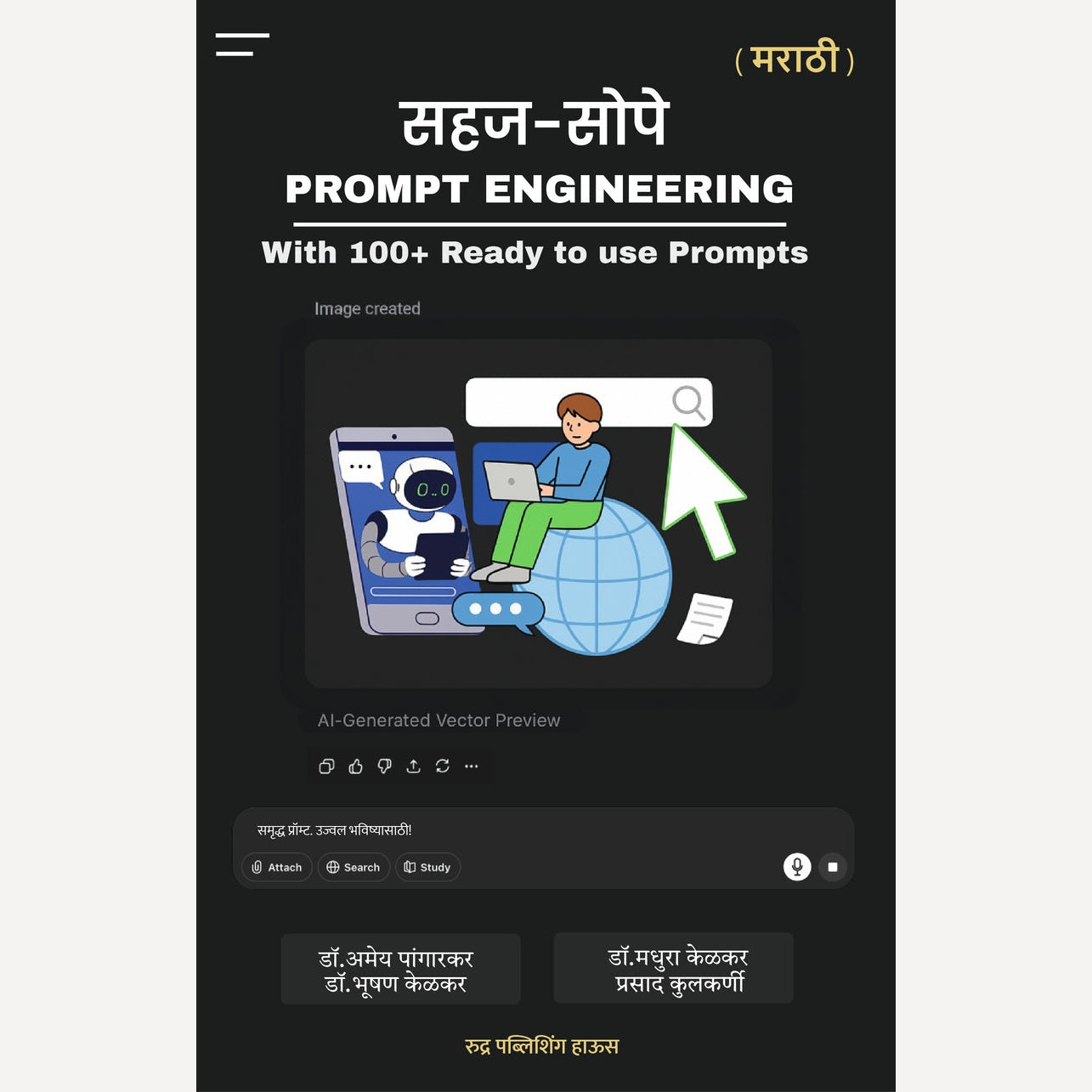 Dr. Amey Pangarkar Book set ( 4 books) - (Sahaj Sope Digital Marketing + Ai Chya Batvatun + Sahaj Sope Cyber Security + Sahaj Sope Prompt Engineering )(माहितीपर पुस्तक ४ पुस्तकांचा संच )