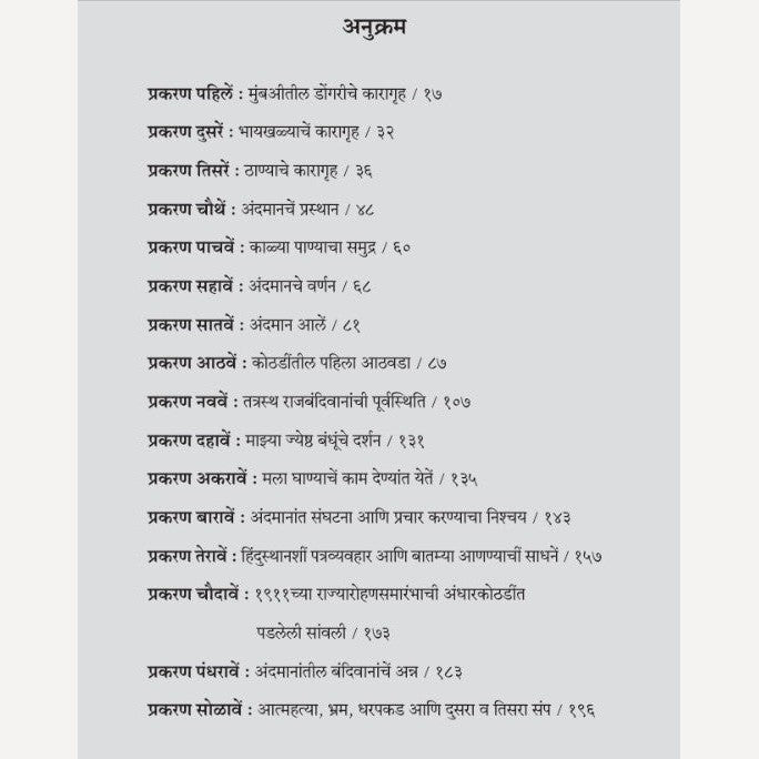 Mazi Janmthep By Vinayak Damodar Savarkar (माझी जन्मठेप)- New book