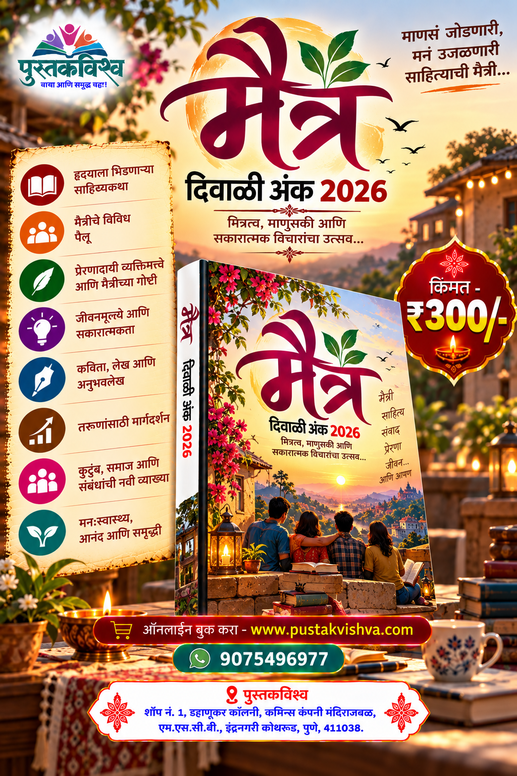 Maitra Diwali Ank 2026 ( मैत्र  दिवाळी अंक २०२६ )