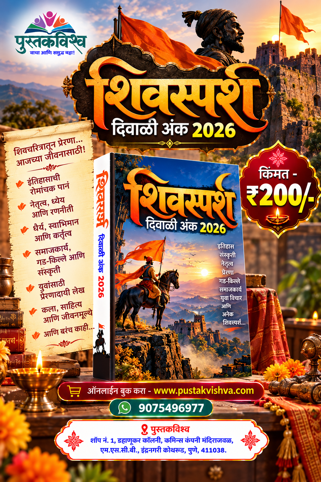 Shivsprash Diwali Ank 2026 ( शिवस्पर्श दिवाळी अंक २०२६ )