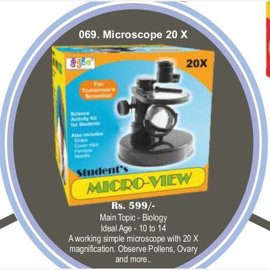 Microscope 20x By Kutuhal