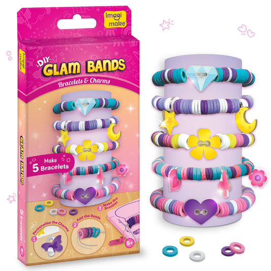 DIY Glam Bands Bracelet & Charms