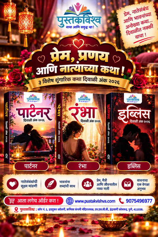 Shrungarik Katha Vishayak Ank Set of 3 - 2026  ( शृंगारिक दिवाळी अंक सेट ऑफ ३ - २०२६ )