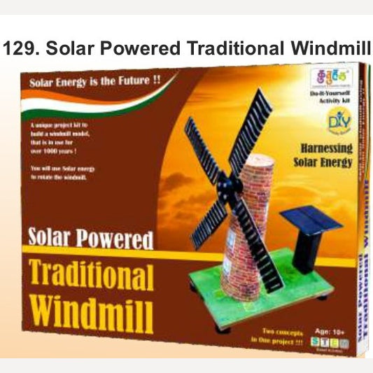 Solar Powered Traditional Windmill By Kutuhal