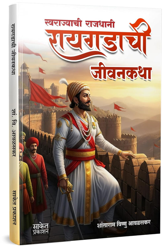 Swarajyachi Rajdhani Raigadachi Jivangatha By  Shantaram Vishnu Avalaskar  (स्वराज्याची राजधानी रायगडाची जीवनकथा - शांताराम विष्णू आवळस्कर )