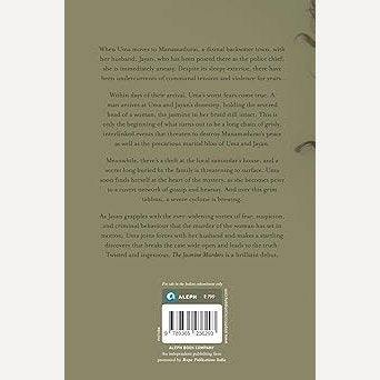 The Jasmine Murders An Uma Jayan Mystery By Roopa Unnikrishnan (English)