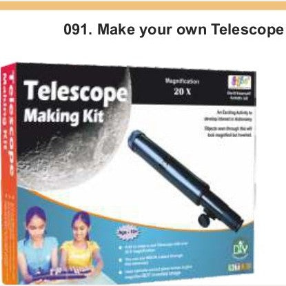 Make your own Telescope By Kutuhal