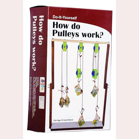 How Do Pulleys Works? Do It Yourself Project Kit By Kutuhal