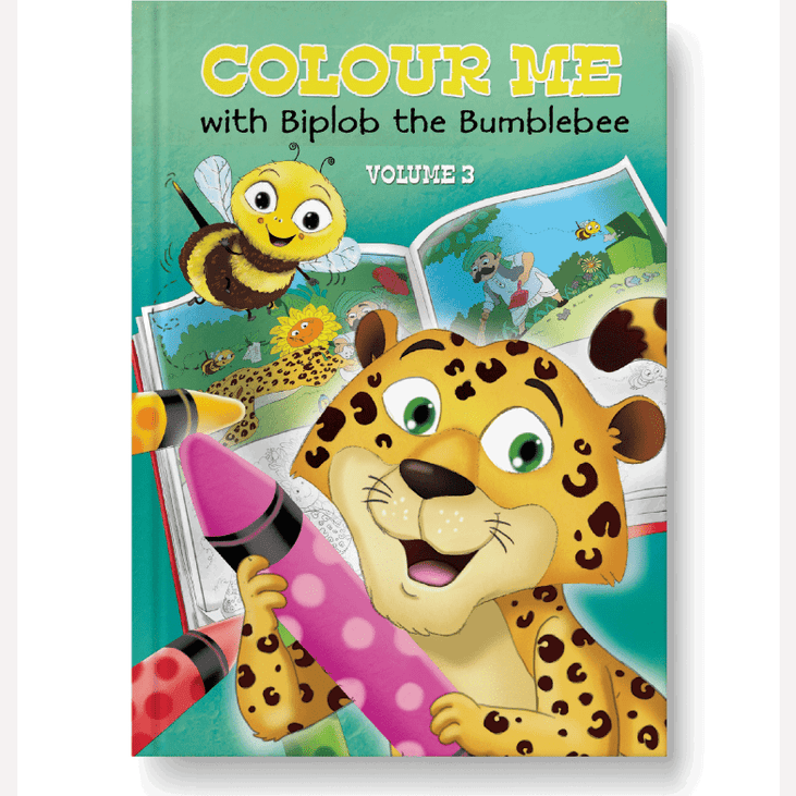 Colour Me With Biplob The Bumblebee Book 3 – Rudra Enterprises