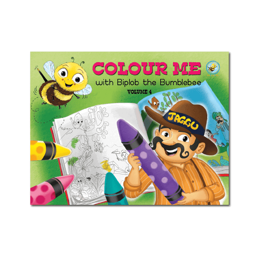 Colour Me With Biplob The Bumblebee Book 4