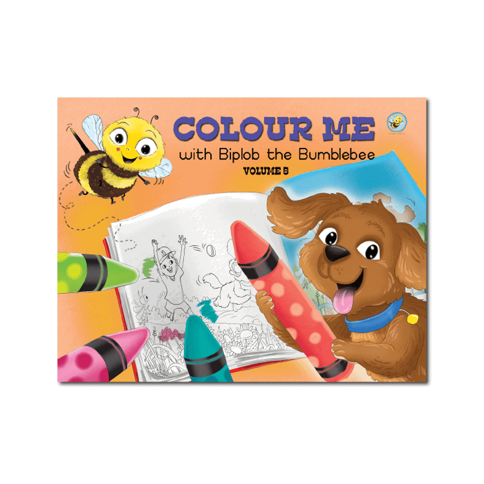 Colour Me With Biplob The Bumblebee Book 5 – Rudra Enterprises