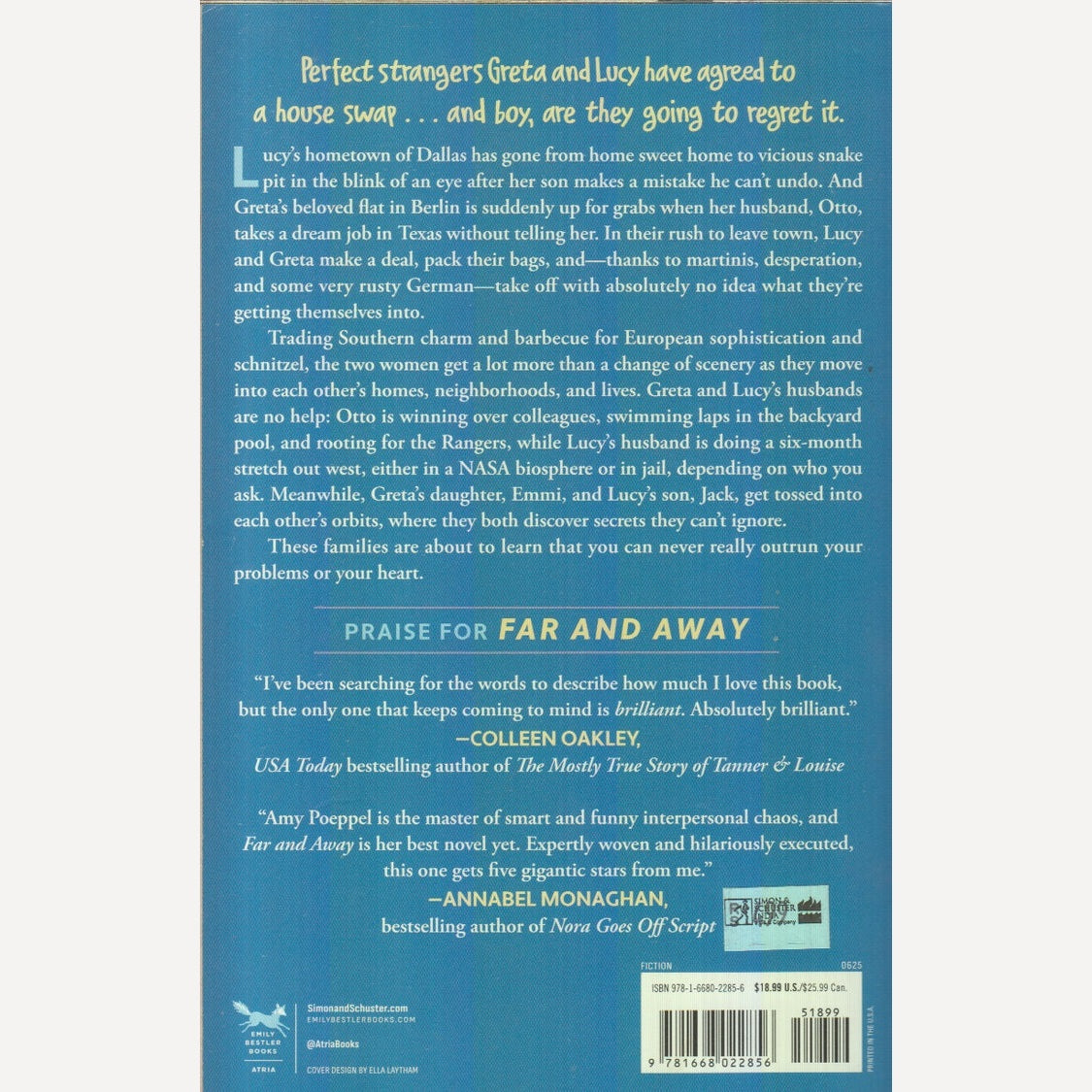 Far And Away By Amy Poeppel (English)