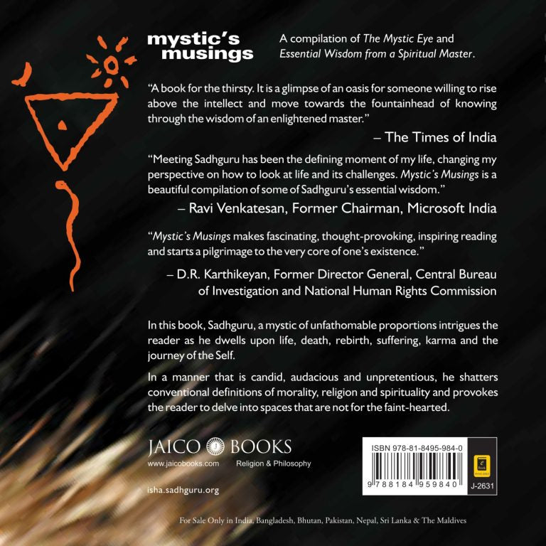 Mystics Musings By Sadhguru