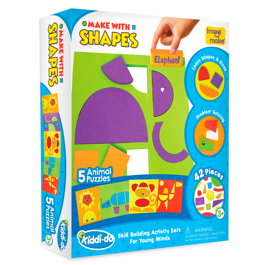 Make with Shapes - Animals Theme