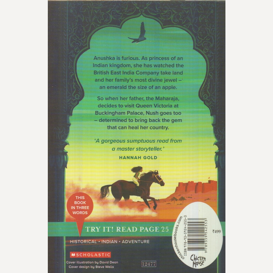 Nush and the Stolen Emerald By Jasbinder Bilan (English)