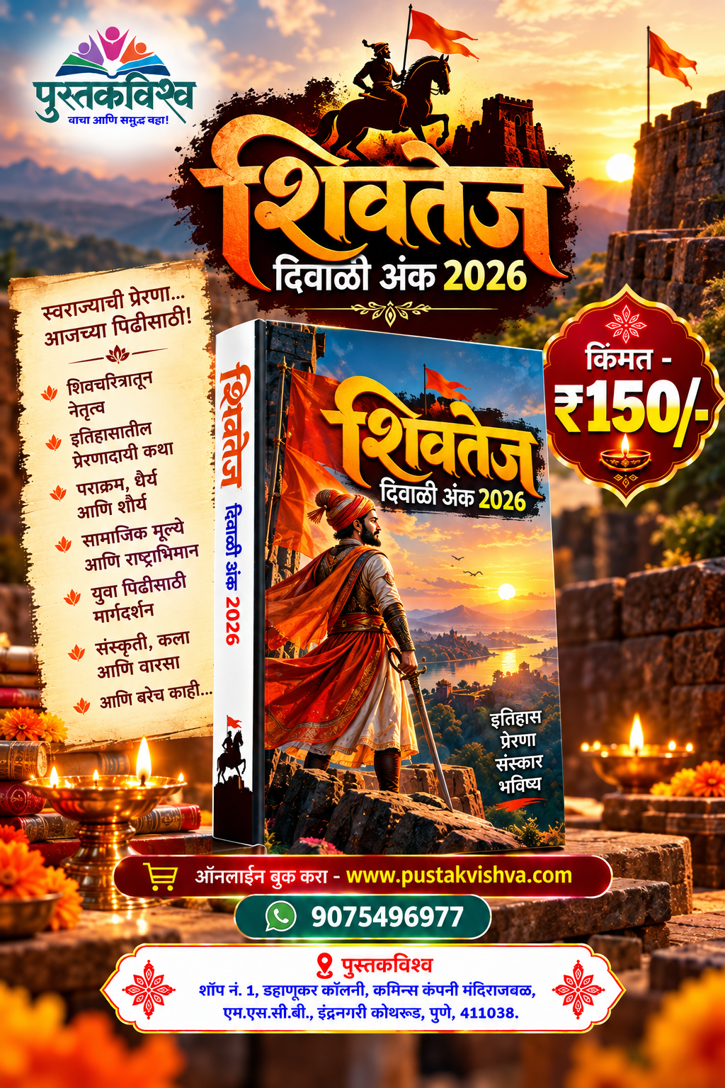 Shivtej Diwali Ank 2026 ( शिवतेज  दिवाळी अंक २०२६ )