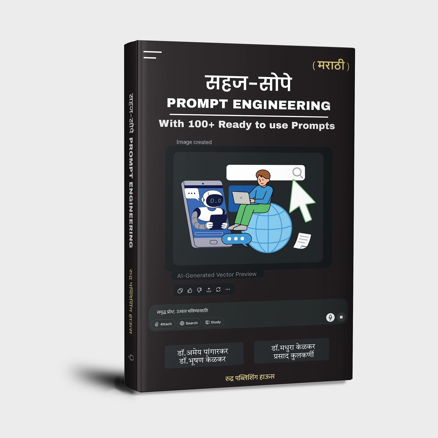 Sahaj Sope Prompt Engineering By Dr. Amey Pangarkar, Dr. Bhushan Kelkar, Dr. Madhura Kelkar, Prasad Kulkarni (सहज सोपे प्रॉम्प्ट इंजिनिअरिंग -  लेखक - डॉ. अमेय पांगारकर, डॉ. भूषण केळकर, डॉ. मधुरा केळकर, प्रसाद कुलकर्णी )