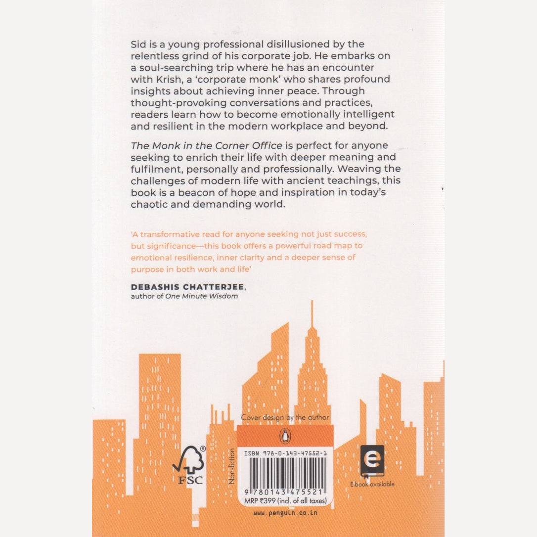The Monk in the Corner Office By Gopi Krishnaswamy (English)