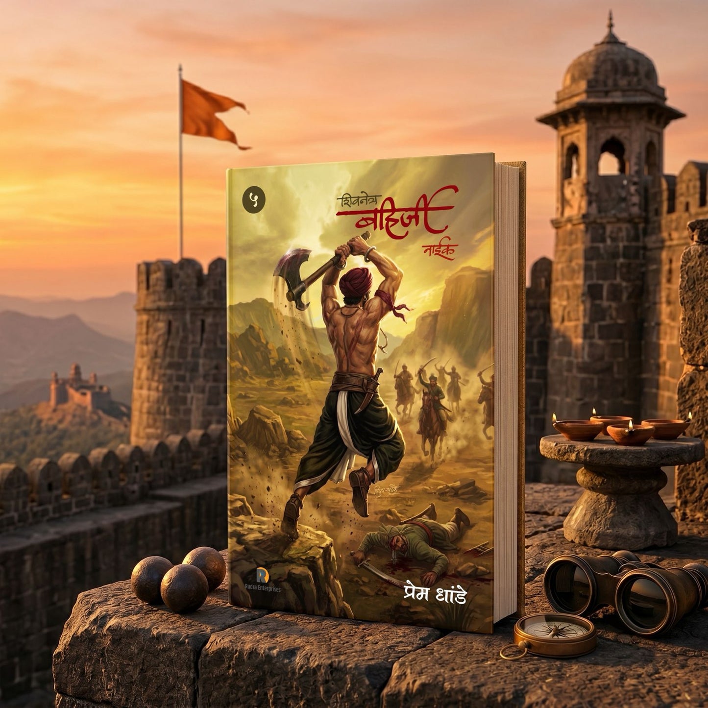 Bahirji Naik Combo Set ( Khand 1 te 5) By Prem Dhande (बहिर्जी नाईक कॉम्बो सेट खंड १ ते ५ - प्रेम धांडे )
